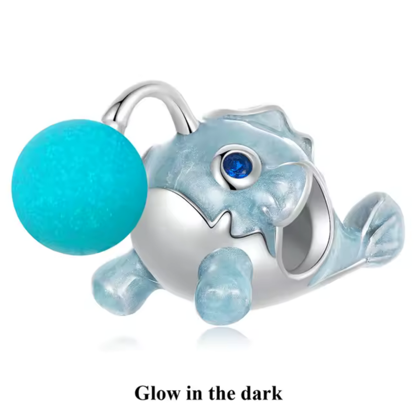 Charm poisson-lanterne - "Glow in the Dark"