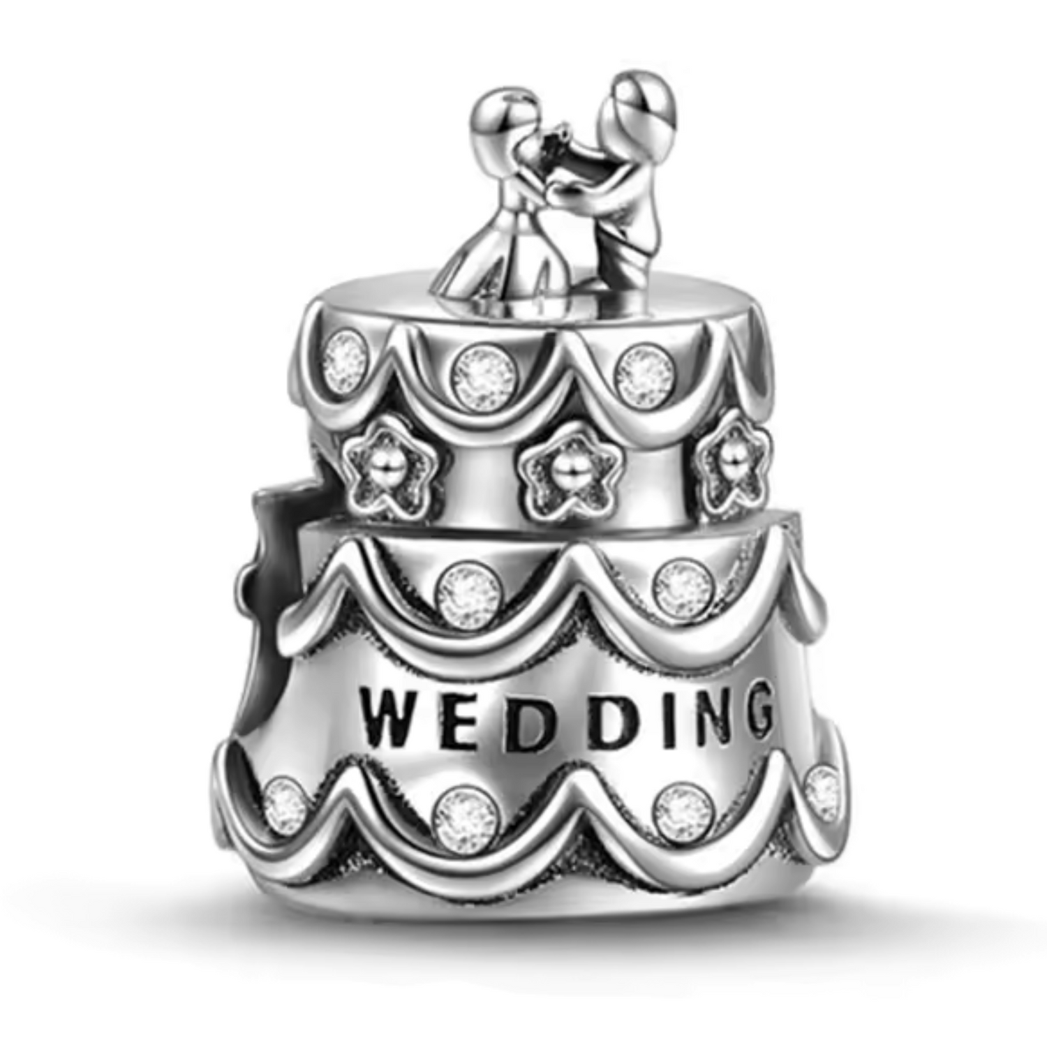 Charm Gâteau de Mariage – Romance et Élégance