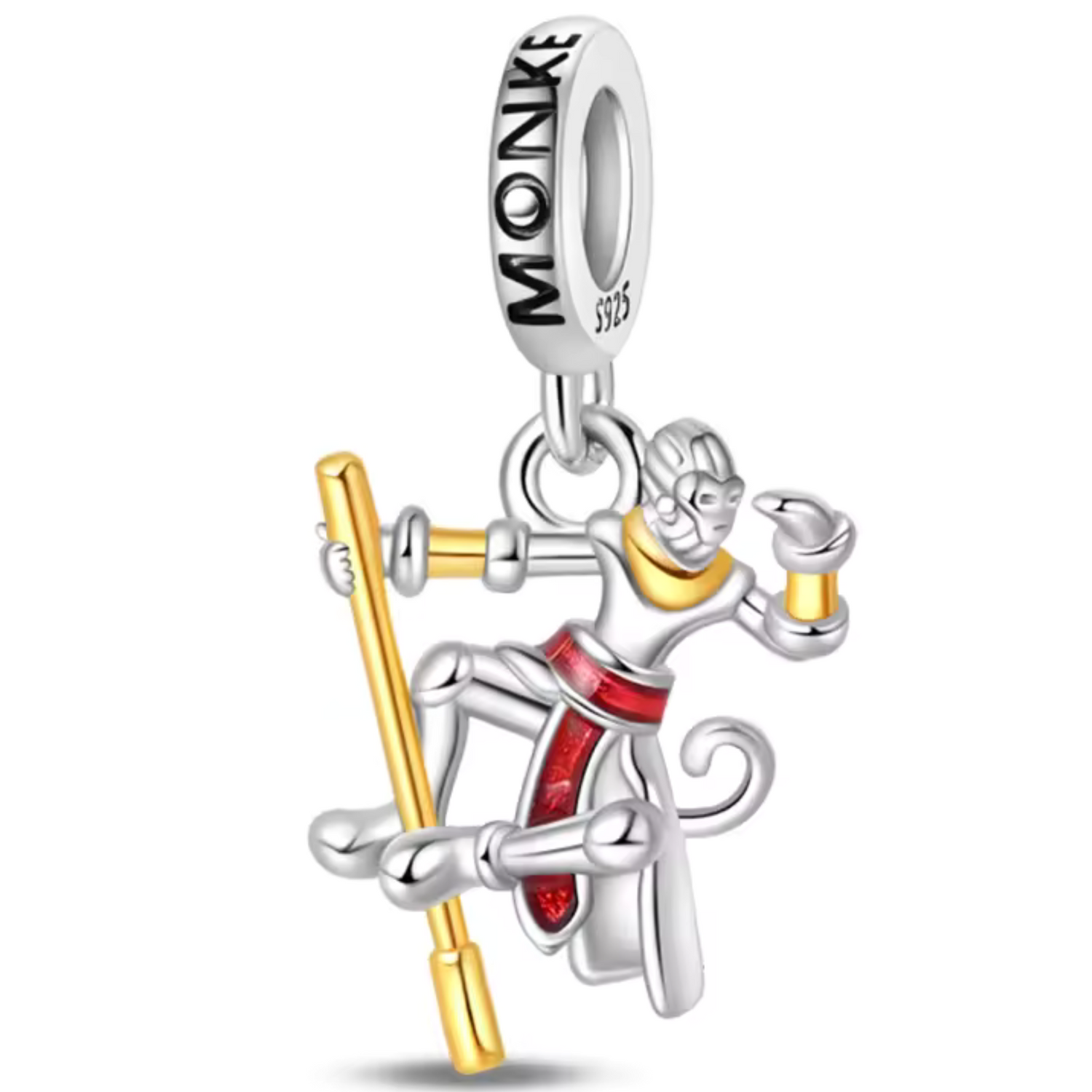 Charm Roi Singe – Symbole d’Aventure et de Courage