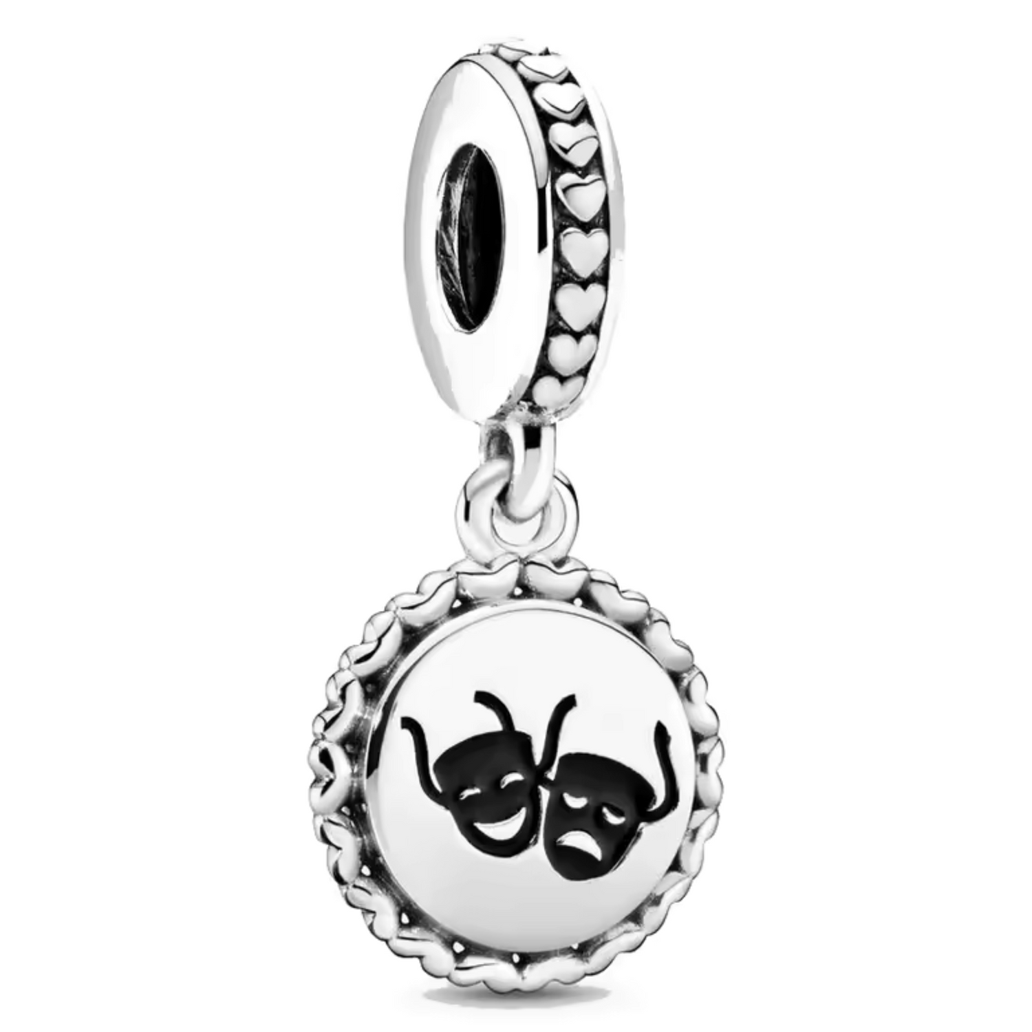 Charm Médaillon Masques de Carnaval