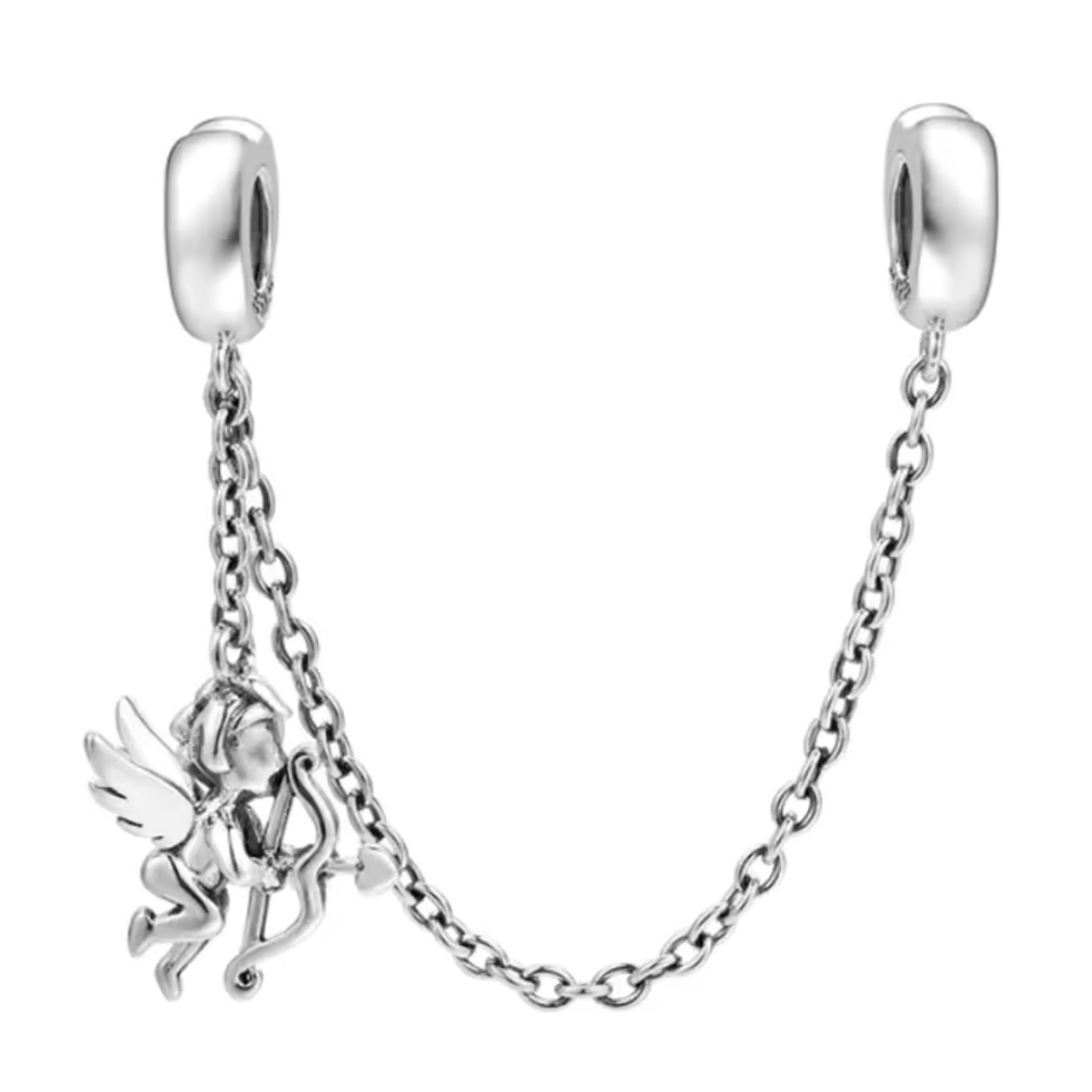 Charm Chaîne avec Cupidon – Amour et Romance Éternelle