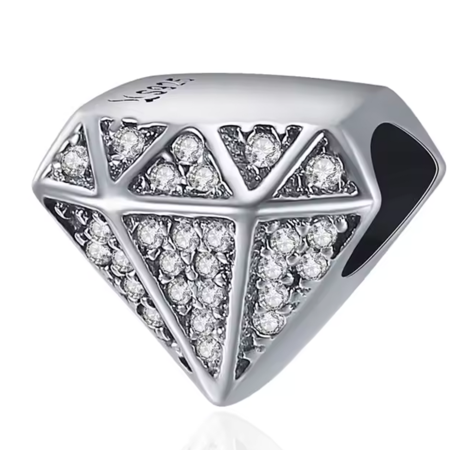 Charm - Diamant avec Strass