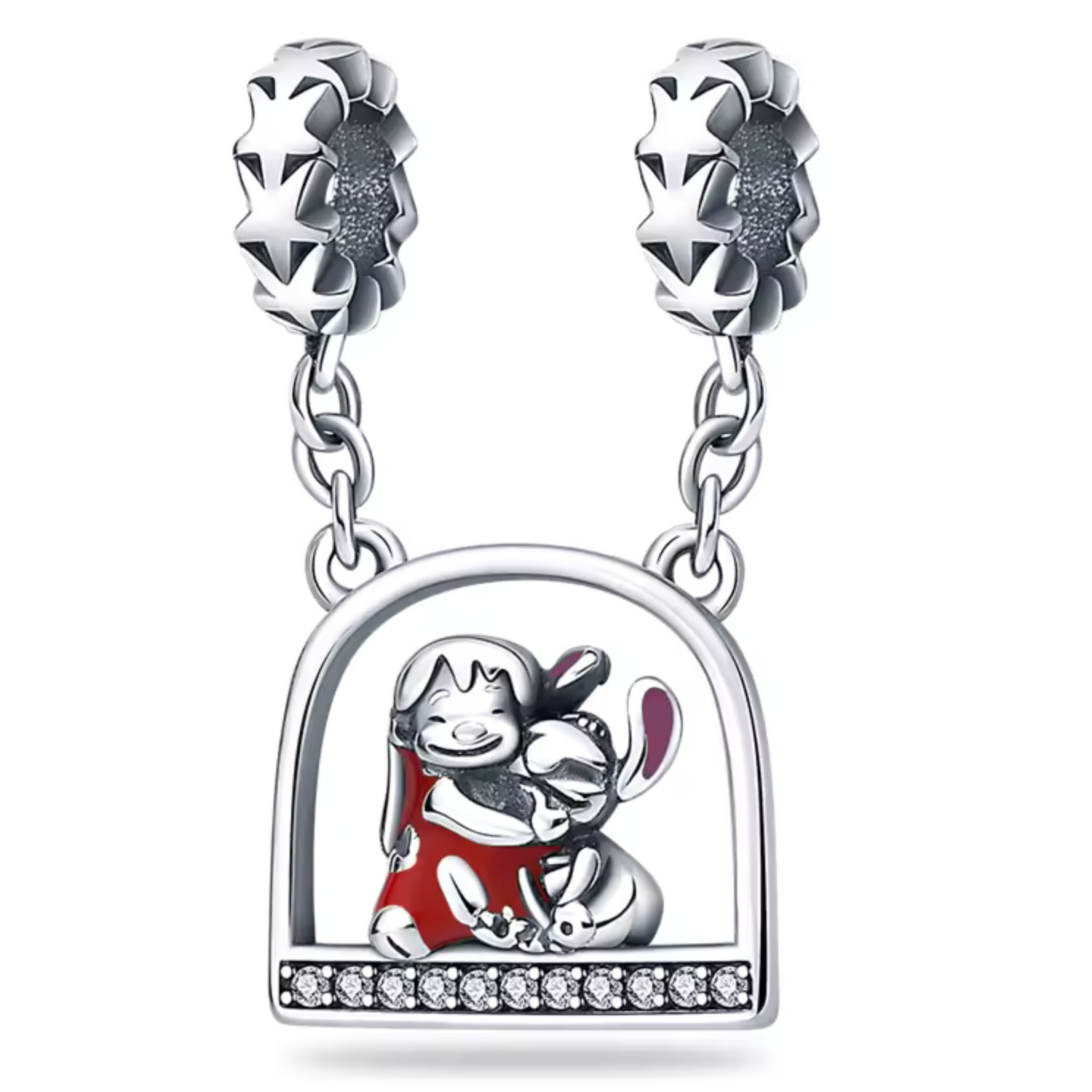 Charm Chaîne de Sécurité Lilo et Stitch