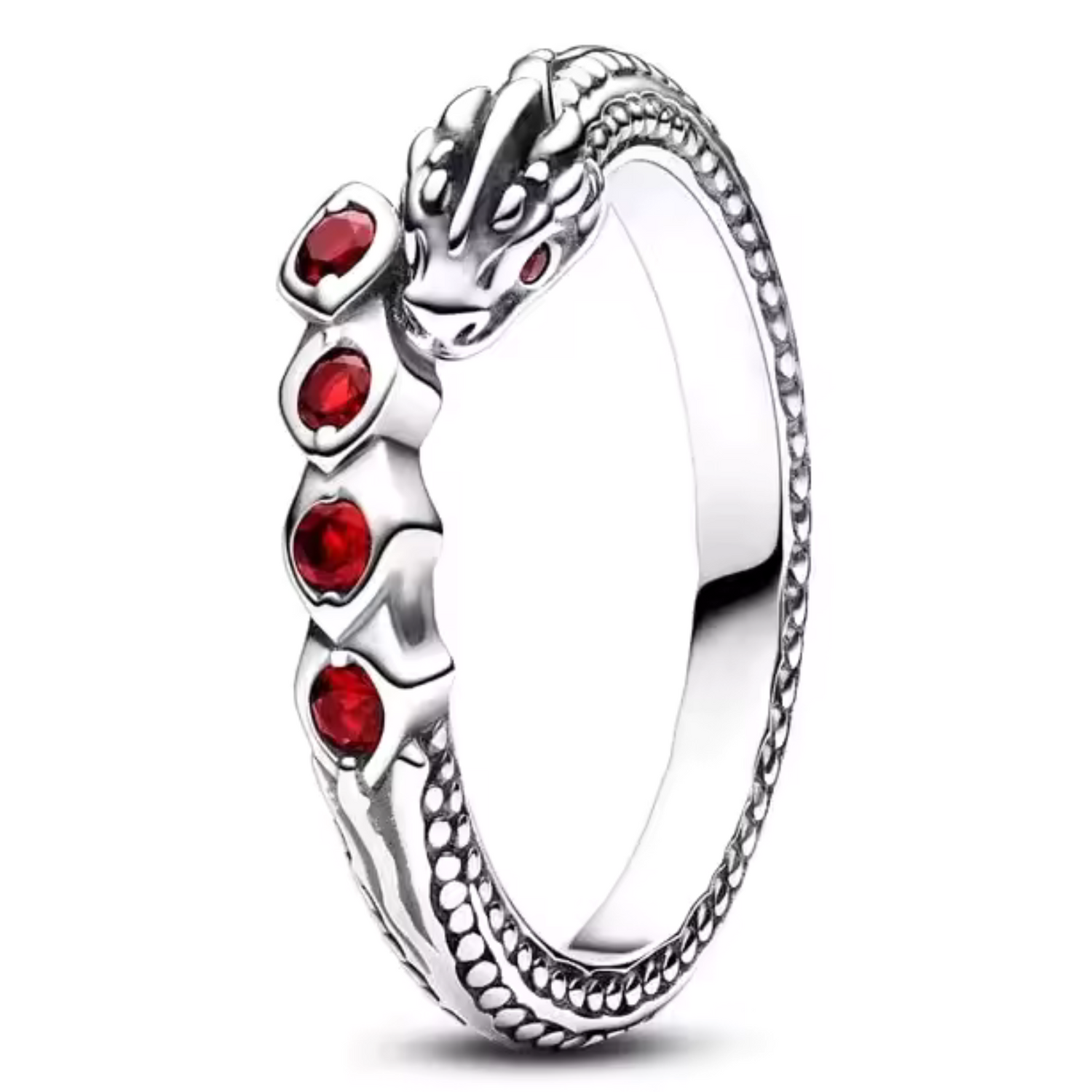 Bague Argentée Dragon – Puissance et Légendes