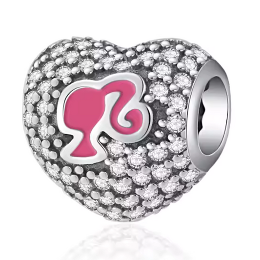 Charm Cœur Barbie