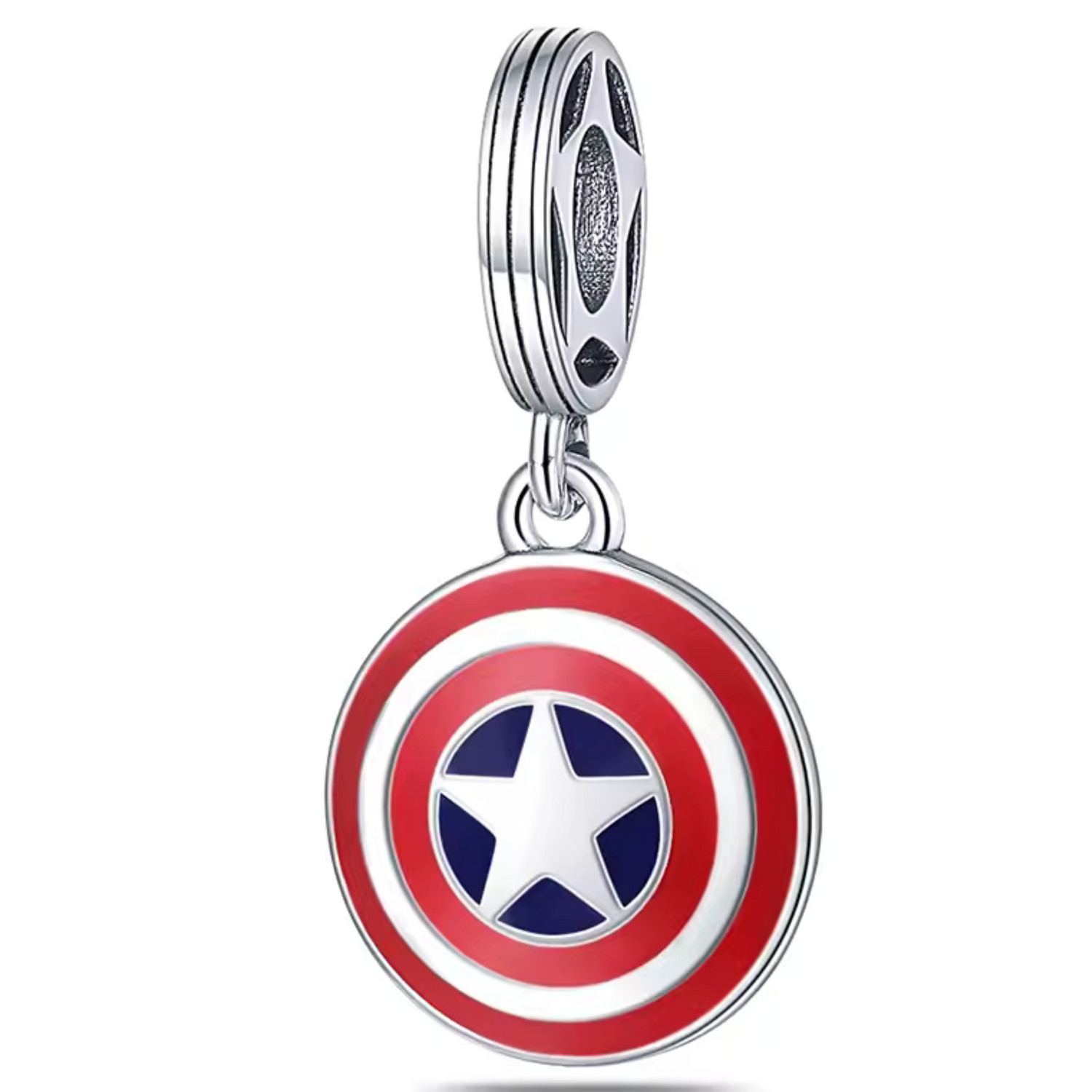 Charm Pendentif - Bouclier de Captain America | Marvel