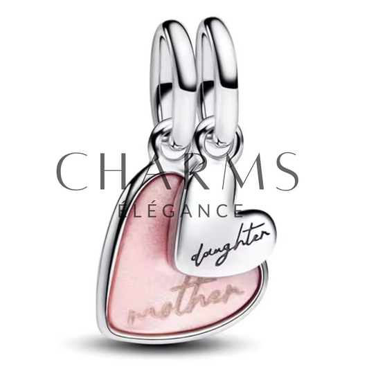 Set de 2 Charms "Mother and Daughter"| À Partager - Charms Élégance