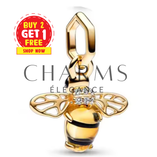 Charm Abeille – Douceur et Travail d’Harmonie - Charms Élégance