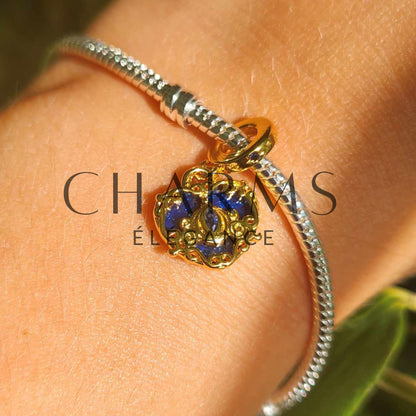 Charm Pendentif - Cœur Carrosse de Cendrillon | Disney - Charms Élégance