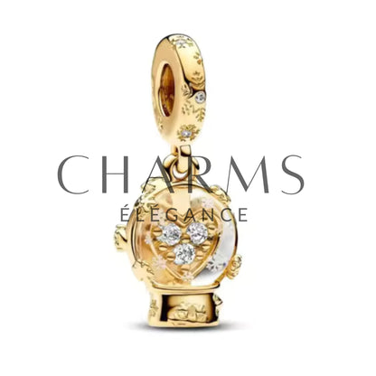Charm - 12 Modèles Plaqué Or Scintillant - Charms Élégance