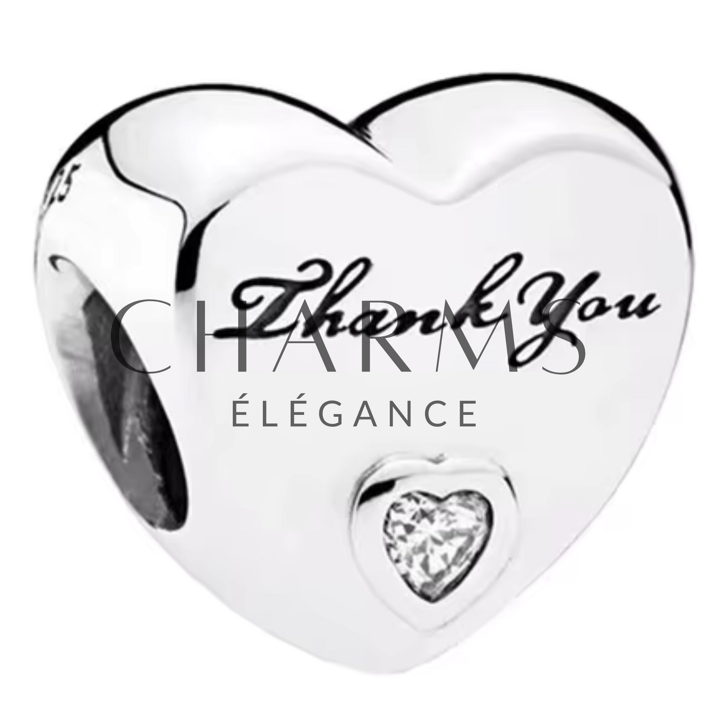 Charm Cœur Famille – 15 Designs au Choix - Charms Élégance