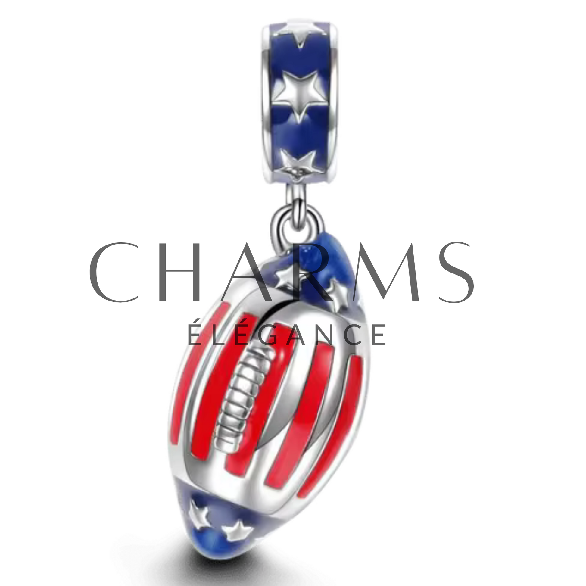 Charm Ballon de Football Américain - Charms Élégance
