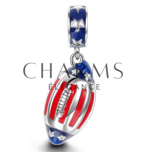 Charm Ballon de Football Américain - Charms Élégance