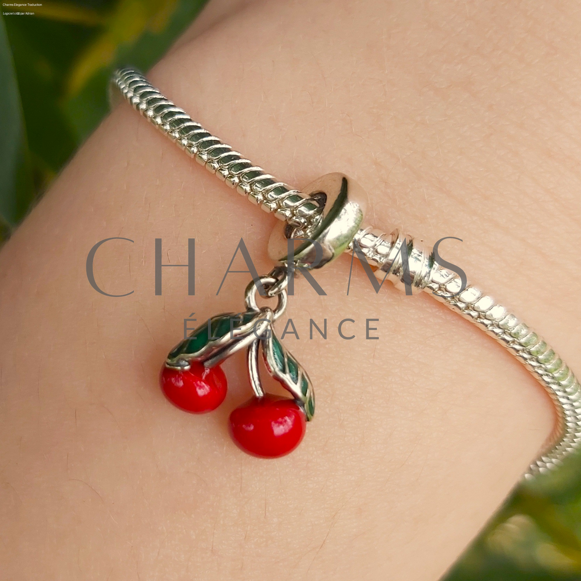 Charm - Cerises - Charms Élégance