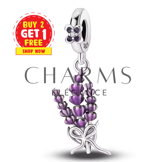 Charm Lavande – Symbole de Sérénité et de Douceur - Charms Élégance