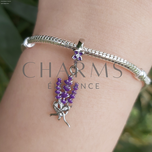 Charm Lavande – Symbole de Sérénité et de Douceur - Charms Élégance