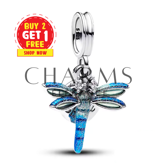Charm Libellule – L'Élégance Aérienne - Charms Élégance