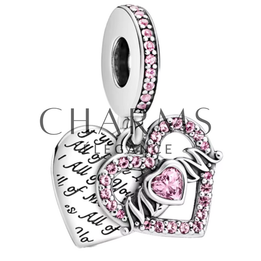 Charm Médaillon "Mom" - Charms Élégance