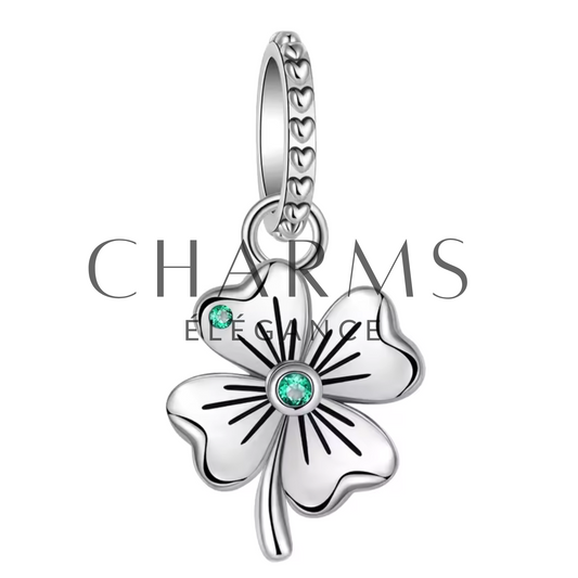 Charm Pendentif Trèfle – Porte-Bonheur et Élégance - Charms Élégance