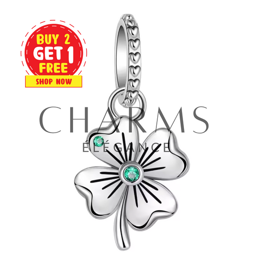 Charm Pendentif Trèfle – Porte-Bonheur et Élégance - Charms Élégance