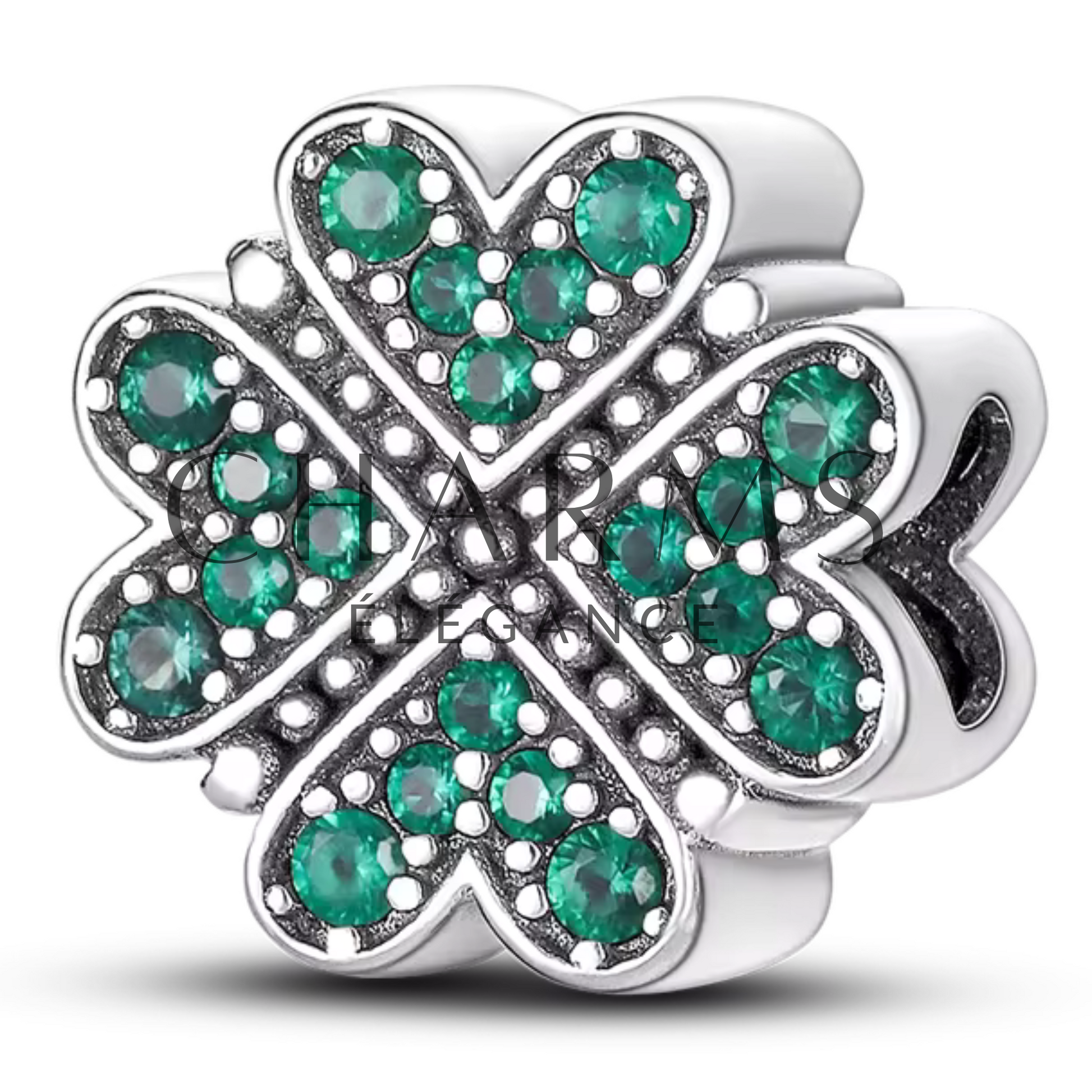 Charm Trèfle – Symbole de Chance et de Prospérité - Charms Élégance