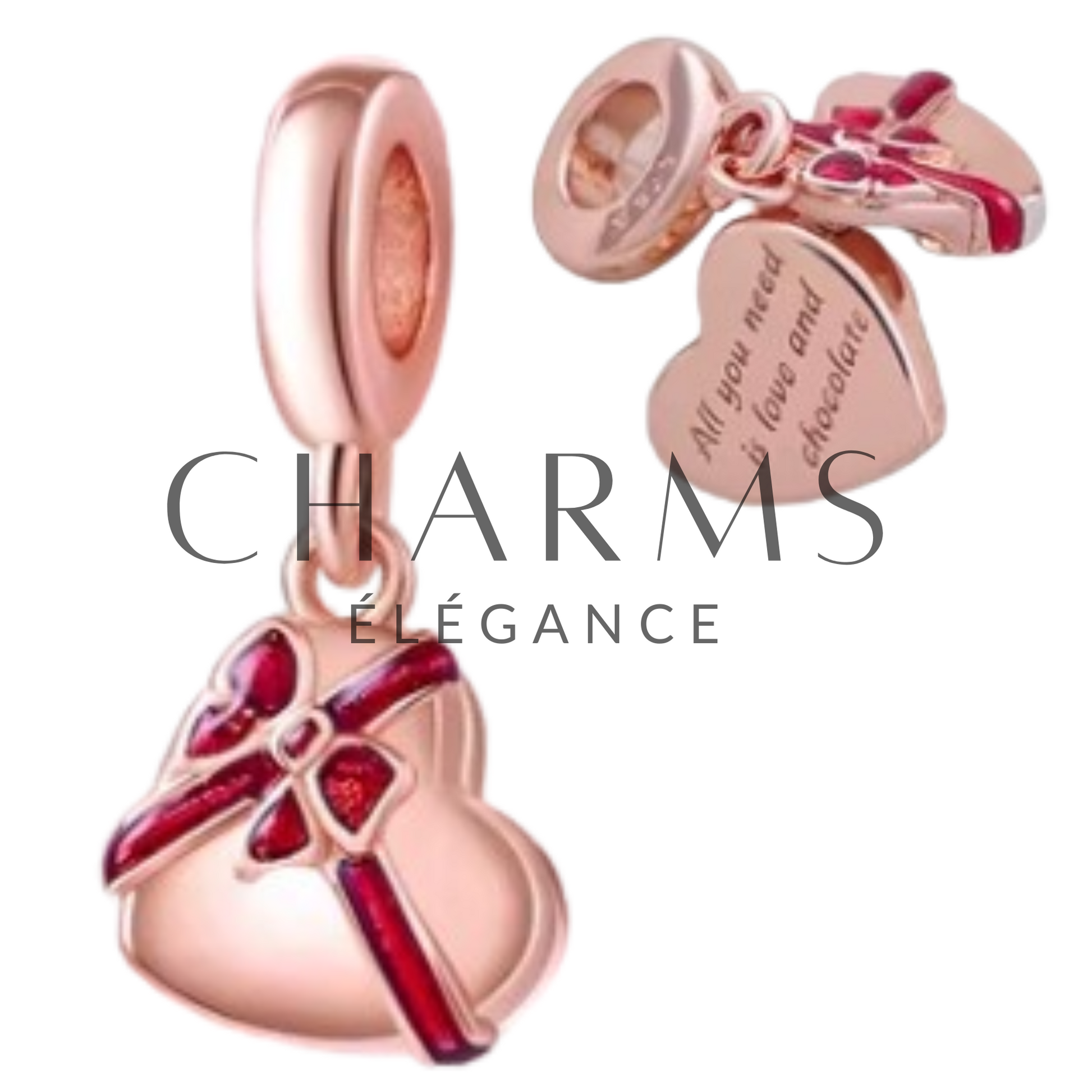 Charm Boîte de Chocolat - Charms Élégance