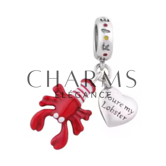 Charm Homard "You Are My Lobster" | Friends - Charms Élégance