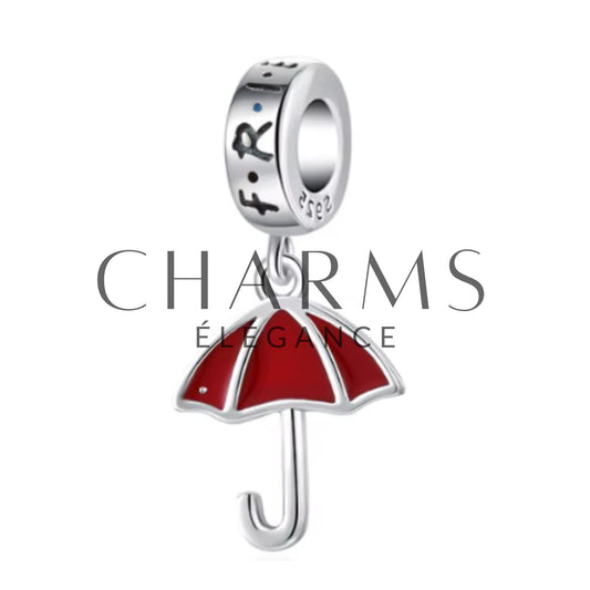 Charm Pendentif - Parapluie Rouge | Friends - Charms Élégance