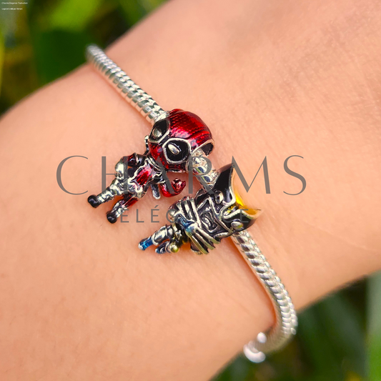 Offre Spéciale - Charms Deadpool & Wolverine | Marvel - Charms Élégance