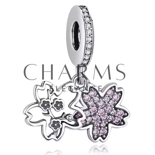 Charm Fleurs de Cerisier – Symbole de Renouveau et de Beauté - Charms Élégance