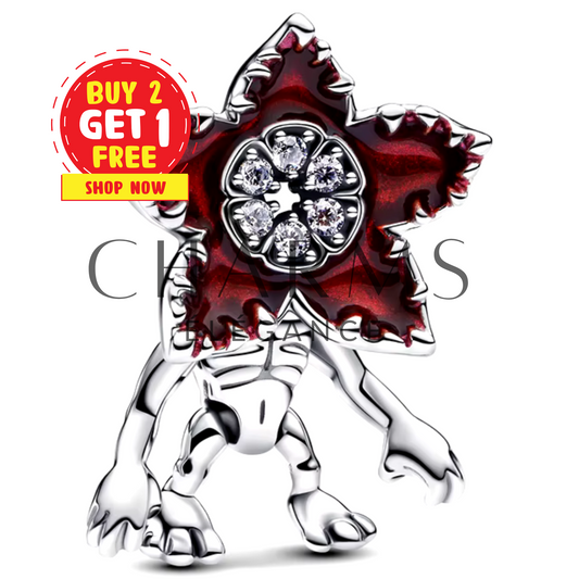 Charm - Démogorgon avec Diamant - Charms Élégance