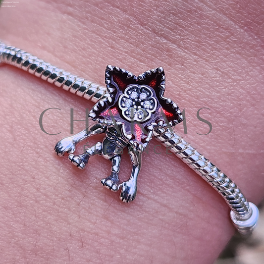 Charm - Démogorgon avec Diamant - Charms Élégance