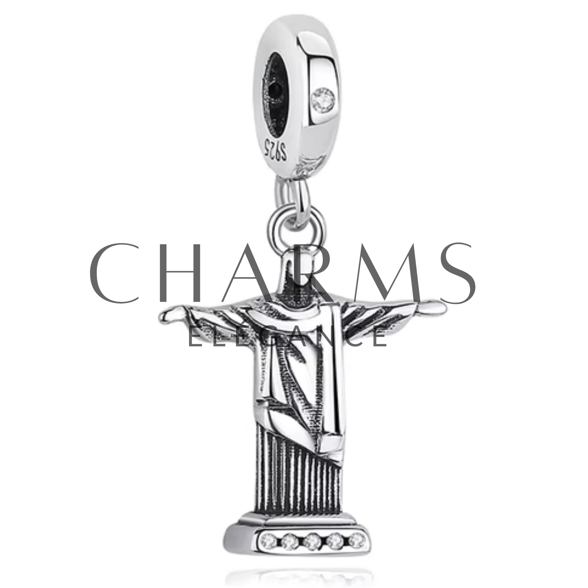 Charm Corcovado - Statue du Christ Rédempteur - Charms Élégance