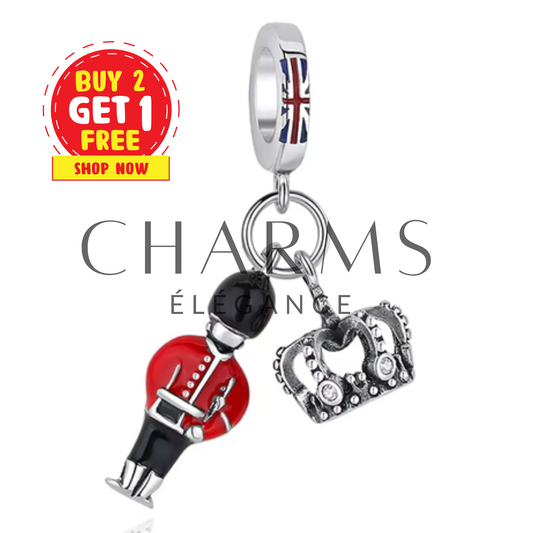 Charm Garde de la Garde Royale et Couronne - Charms Élégance