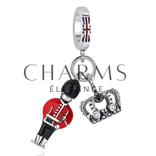 Charm Garde de la Garde Royale et Couronne - Charms Élégance