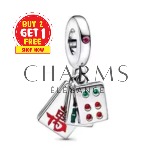 Charm Pièce de Mahjong - Charms Élégance